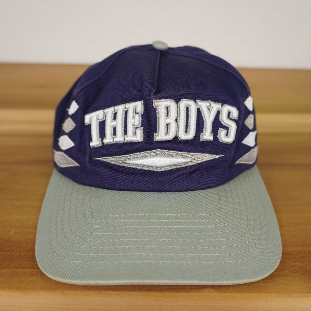 Barstool Sports The Boys Embroidered Cap Dallas Cowboys Snapback Hat Navy Blue